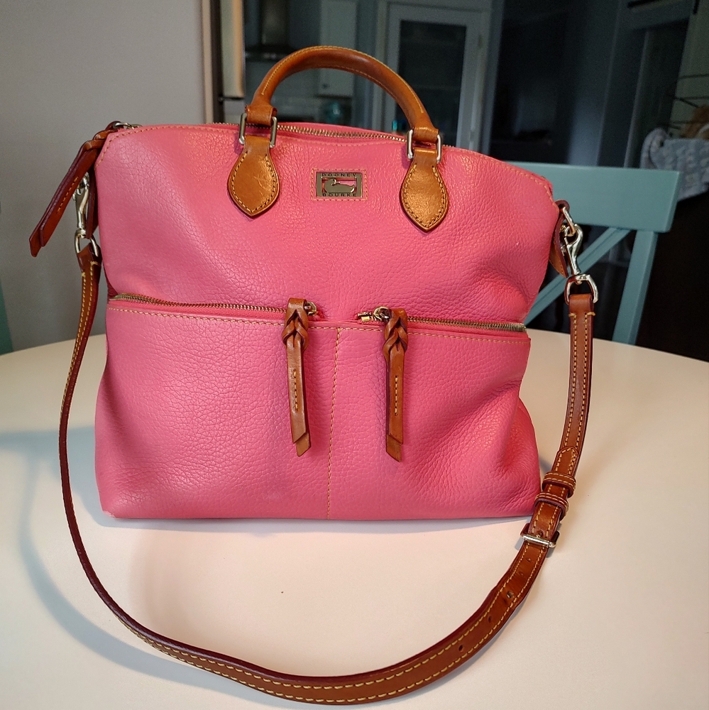 Dooney & Bourke double pocket satchel